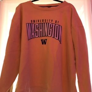 oversized vintage UW crew neck